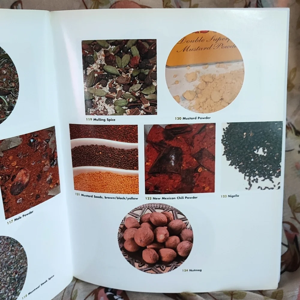 Herbs And Spices Book Glossary Cook Book Culinary Guide Cookbook Tony Hill EUC
